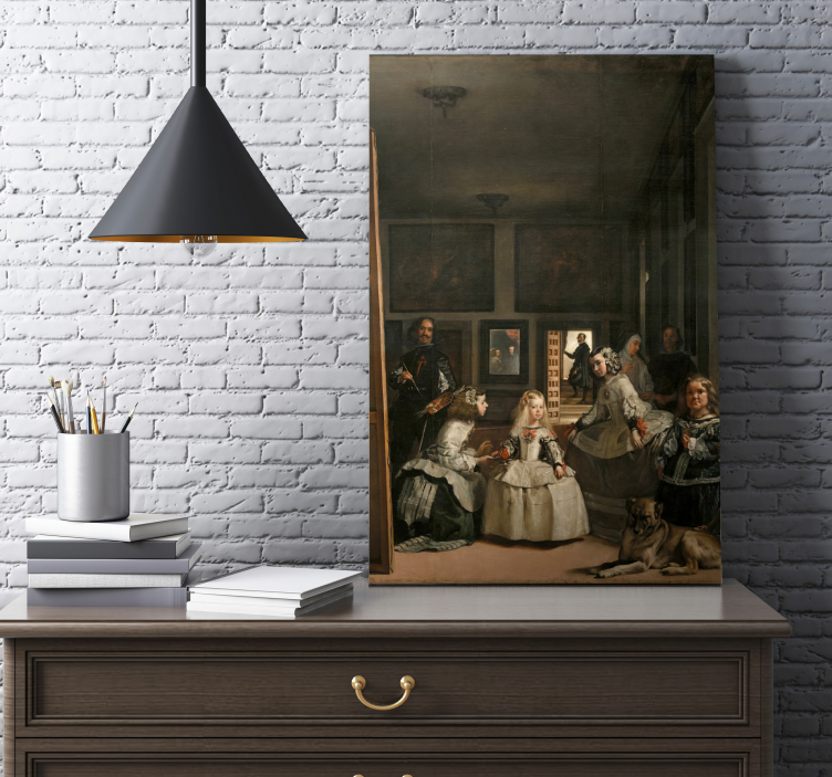 Kunst auf Leinwand Las Meninas - TenStickers