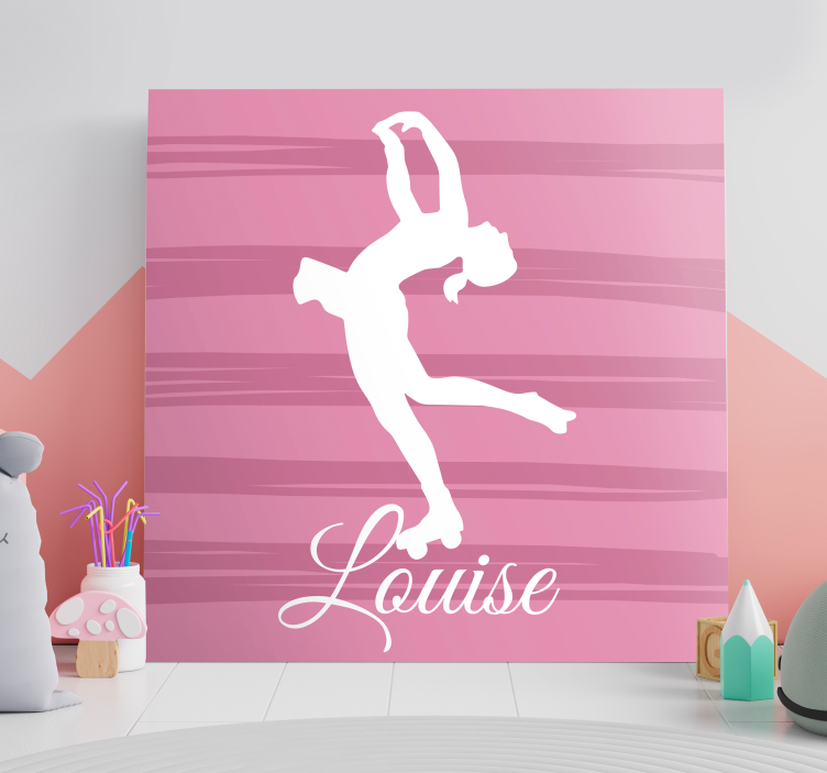 Wandbild Ballerina balletttänzer-silhouette - TenStickers