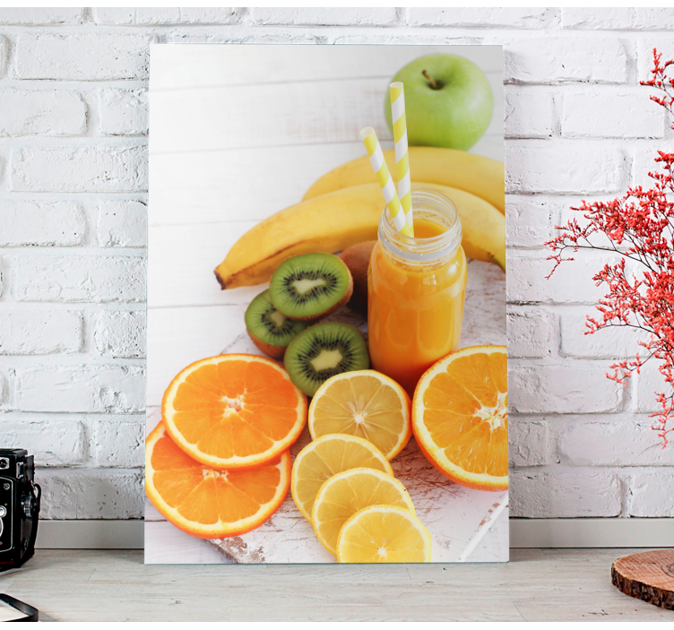 Leinwandbild obst frisches zitrus-medley - TenStickers
