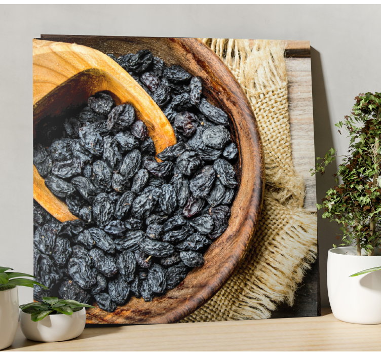 Leinwandbild obst getrocknete früchte sammlung - TenStickers