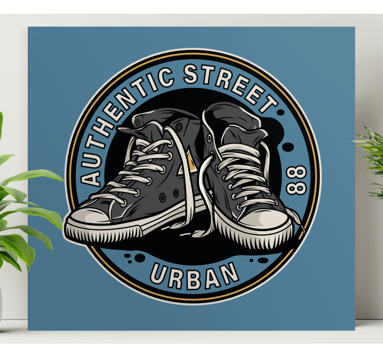 Leinwandbild sport urban sneakers flair - TenStickers