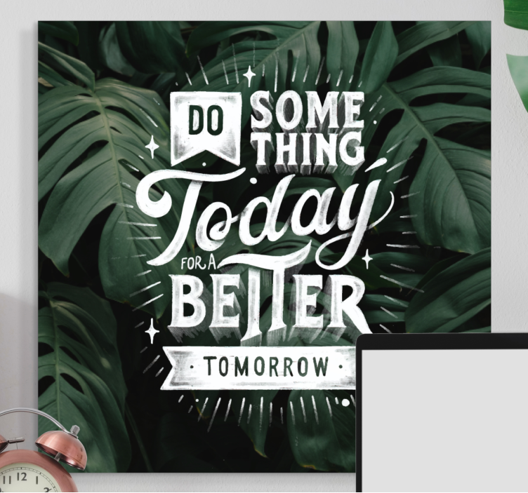 Wandbilder Sprüche motivierende nachricht morgen - TenStickers