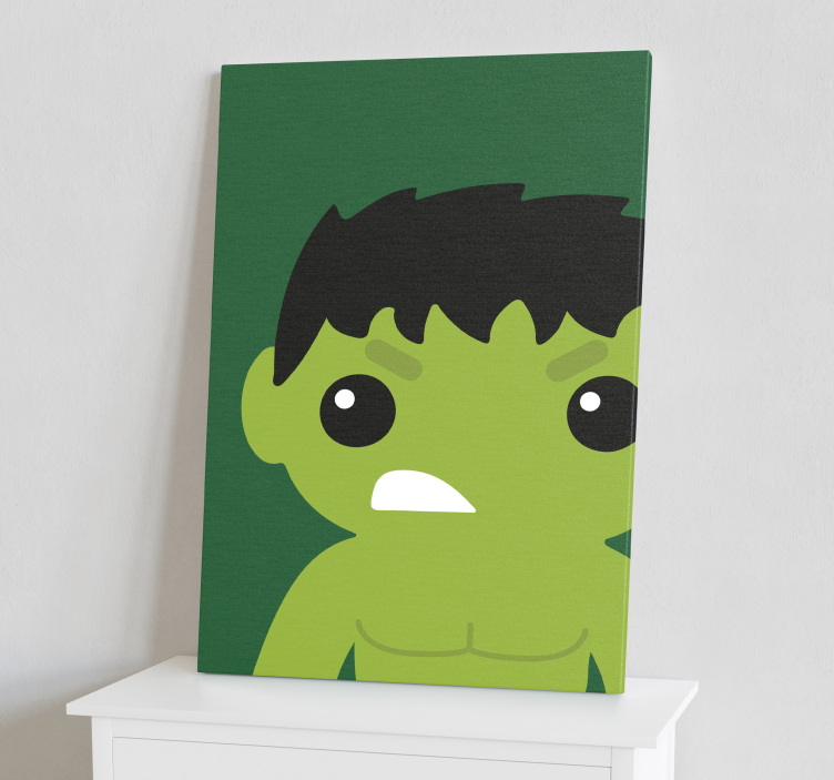 Leinwandbild Superheld Superhéroes hulk infantil - TenStickers