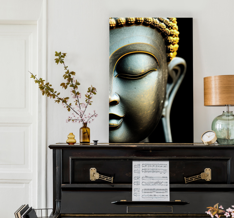 Leinwandbild zen Buddah Design - TenStickers