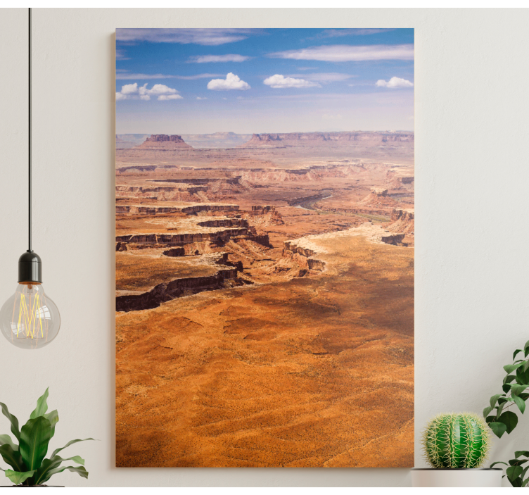 Wandbilder landschaft wüsten-canyon-blick - TenStickers