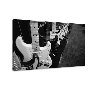 Leinwandbild Musik Guitarras electricas - TenStickers