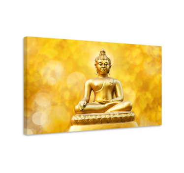 Buddha Wandbild Triptico buda - TenStickers