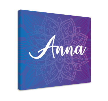 Buddha bilder leinwand mit personalisiertem mandala design - TenStickers