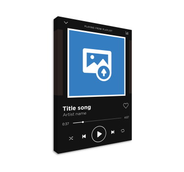 Leinwandbild Musik Misify erkennen - TenStickers