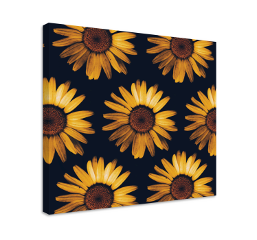 Wandbild Blume Gelbe sonnenblume - TenStickers