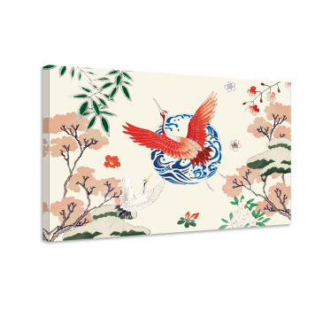 Vintage Wandbilder Chinoiserie - TenStickers