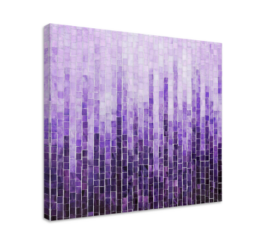 Wandbilder Kunst Fliesenmuster mit ombre-effekt - TenStickers