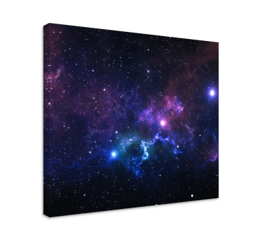 Leinwandbild Landschaft Universum mit tausend sternen - TenStickers