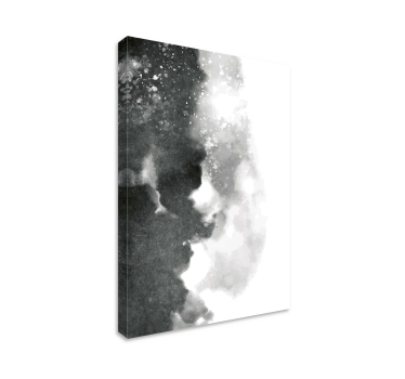 Wandbild abstrakt grau-schwarze Texturen - TenStickers