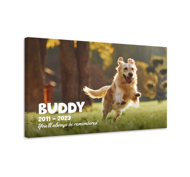 Wandbild Wohnzimmer treuer Freund - TenStickers