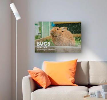 Wandbild Wohnzimmer treuer Freund - TenStickers