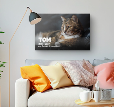 Wandbild Wohnzimmer treuer Freund - TenStickers