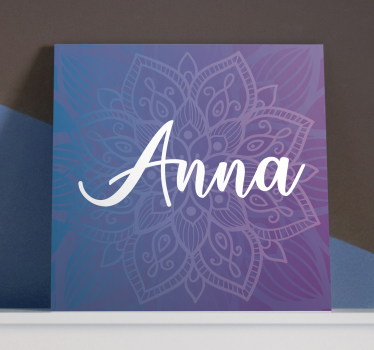 Buddha bilder leinwand mit personalisiertem mandala design - TenStickers