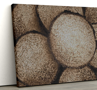 Buddha bilder leinwand mosaik buddha profil - TenStickers