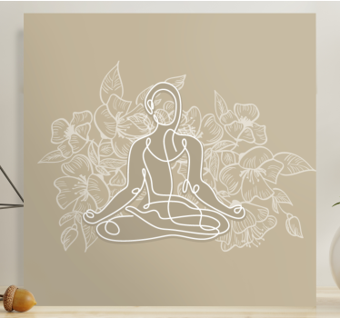 Buddha bilder leinwand ruhige buddha umrisse - TenStickers
