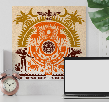 Buddha bilder leinwand spirituelle naturszene - TenStickers