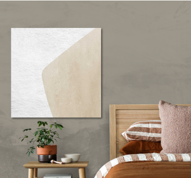 Wandbild Wohnzimmer minimalistische Kunst - TenStickers