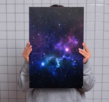 Leinwandbild Landschaft Universum mit tausend sternen - TenStickers
