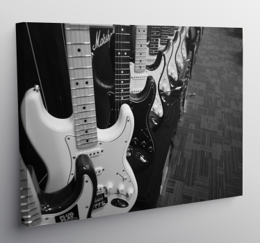 Leinwandbild Musik Guitarras electricas - TenStickers