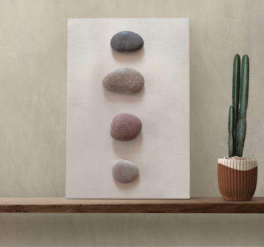 Zen Bilder Leinwand strandsteine - TenStickers