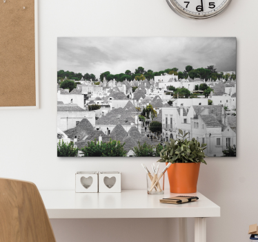 Leinwandfotos Alberobello trulli - TenStickers