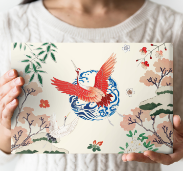 Vintage Wandbilder Chinoiserie - TenStickers
