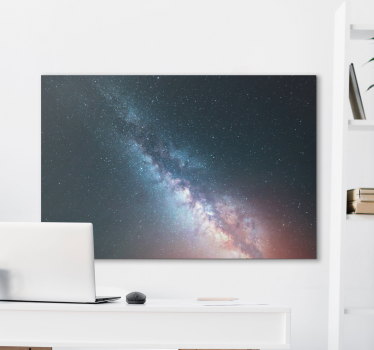 Wandbild Wohnzimmer Galaxie - TenStickers