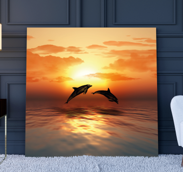 Wandbilder 3D 3D definiert nadando - TenStickers
