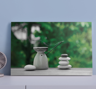 Zen bilder leinwand zen steine anordnung - TenStickers