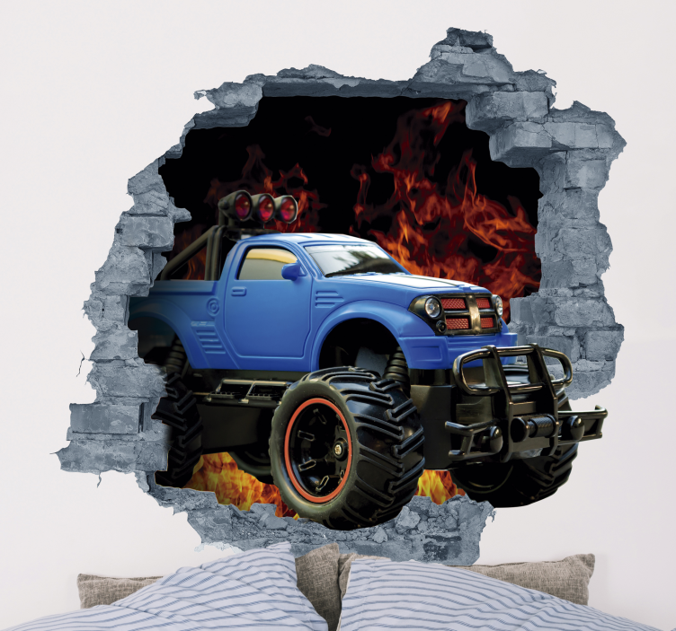 Cooler aufkleber des autos 3d für sie - TenStickers