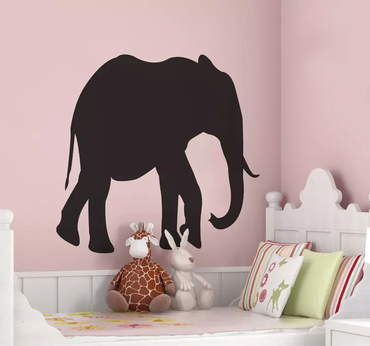 Elefant Tafelfolie - TenStickers