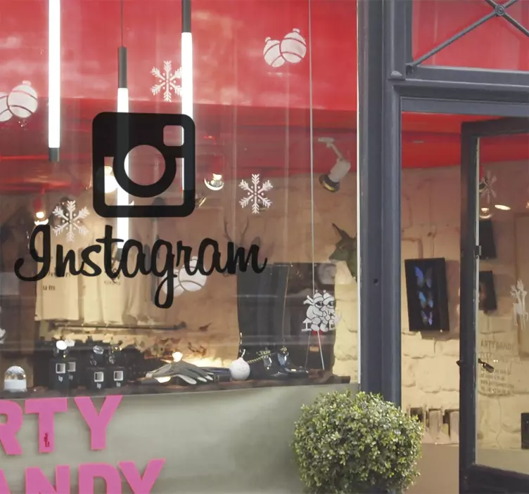 Instagram Logo Wandtattoo - TenStickers