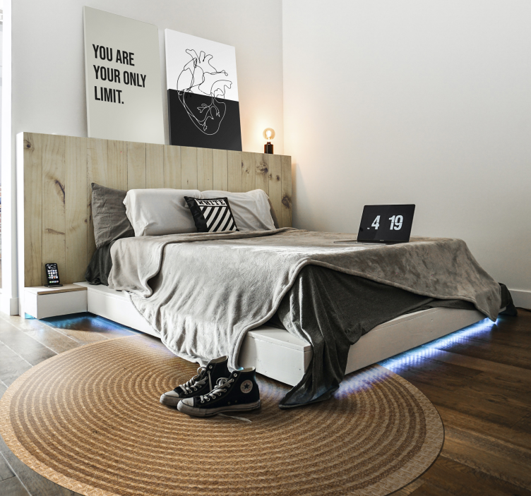 Klebefolie Möbel Leichtes holzmuster - TenStickers