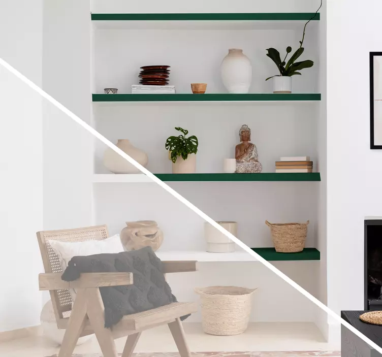 Regal Farbe möbelfolie - TenStickers