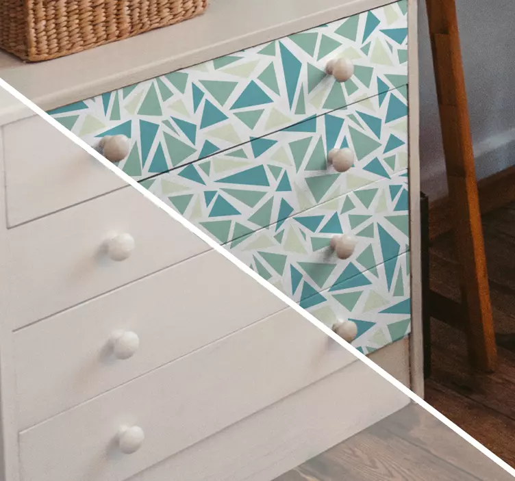 Retromuster Folie Aufkleber - TenStickers