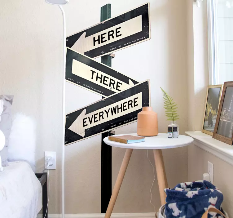 Aufkleber Verkehrsschilder Streetboard - TenStickers