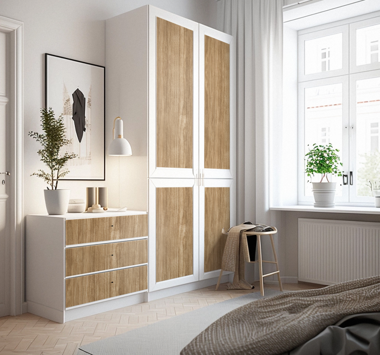 Möbelfolie holzstämme Design - TenStickers