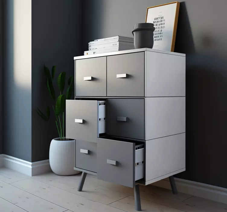 Klebefolie - Grau - TenStickers