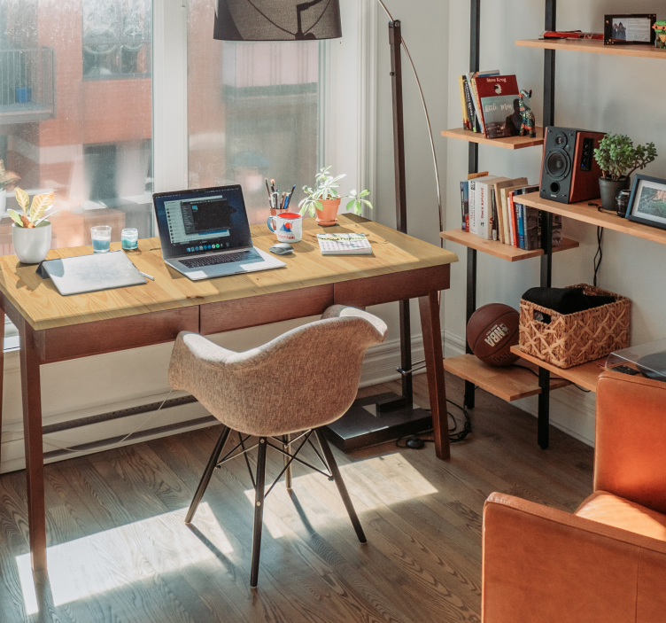 Klebefolie Möbel helles Holz - TenStickers