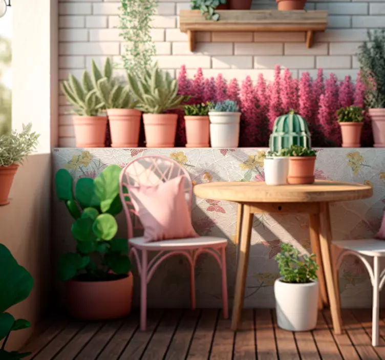 Möbelfolie deutsche Kamille - TenStickers