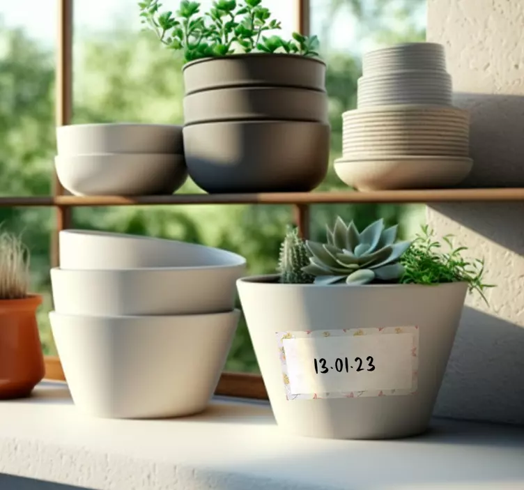 Sticker für Blütenpflanzen - TenStickers