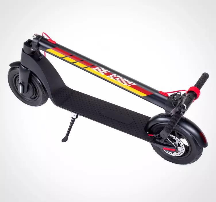 Aufkleber für scooter Flagge Deutschland - TenStickers