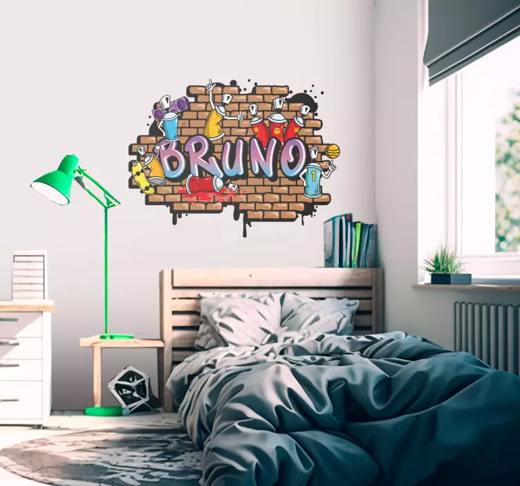 Urban Sticker personalisierbar - TenStickers