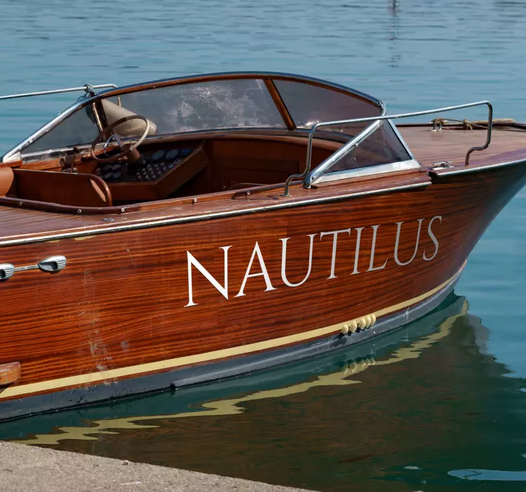 Personalisierter Aufkleber latin Typographie - TenStickers