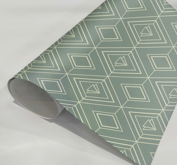 Wandtattoo Küche art-Deco-geometrische Muster - TenStickers